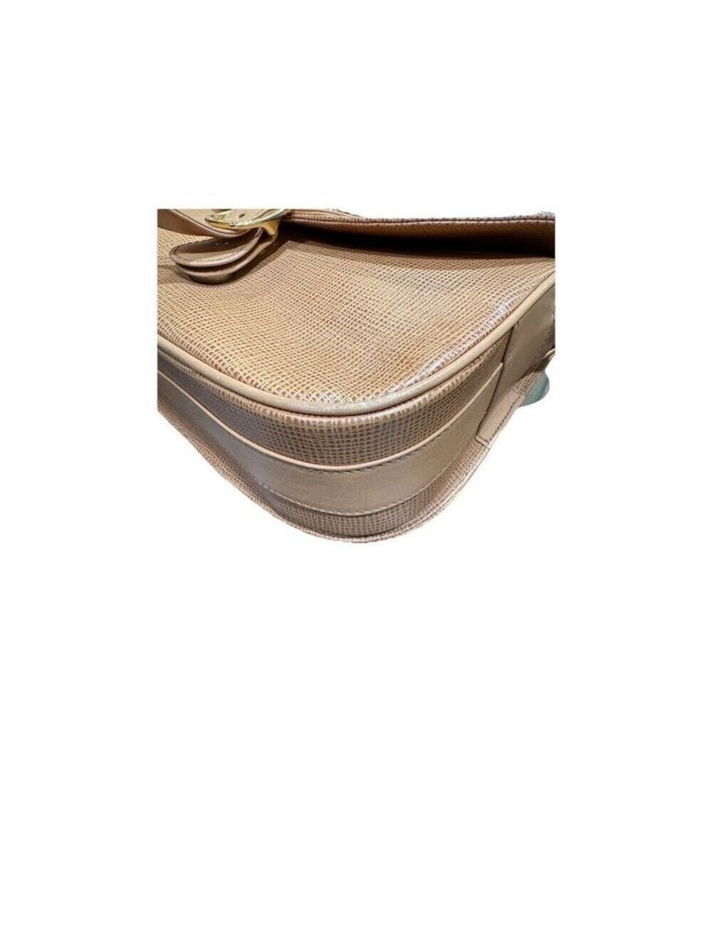 Hunting World Leather Crossbody Bag-Tan - Picture 8 of 13
